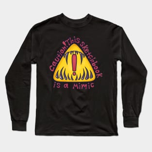 Sketchbook Mimic Label Long Sleeve T-Shirt